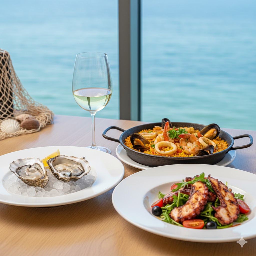 Морепродукты бизнес-ланч