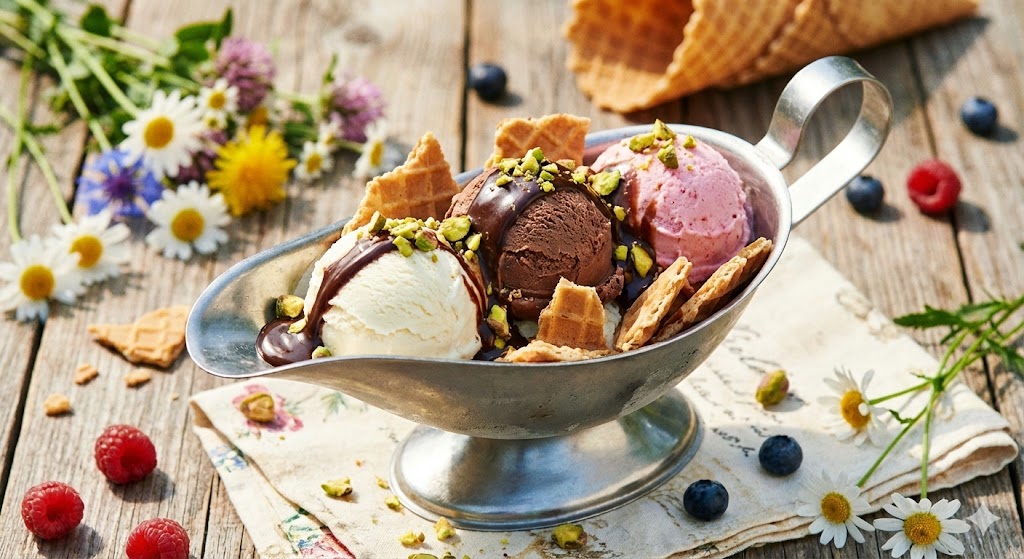 Ассорти мороженого