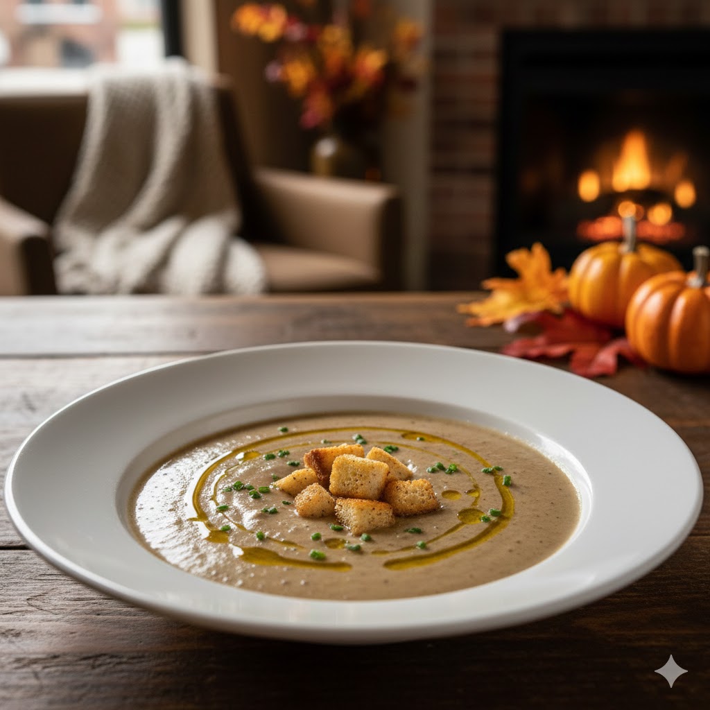 Грибной крем-суп