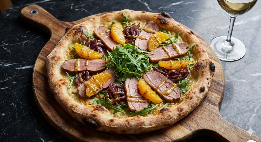 Пицца с уткой