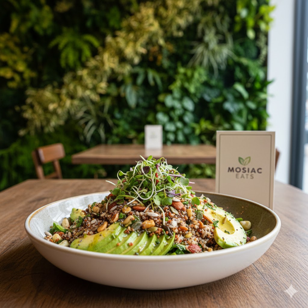 Веганский салат