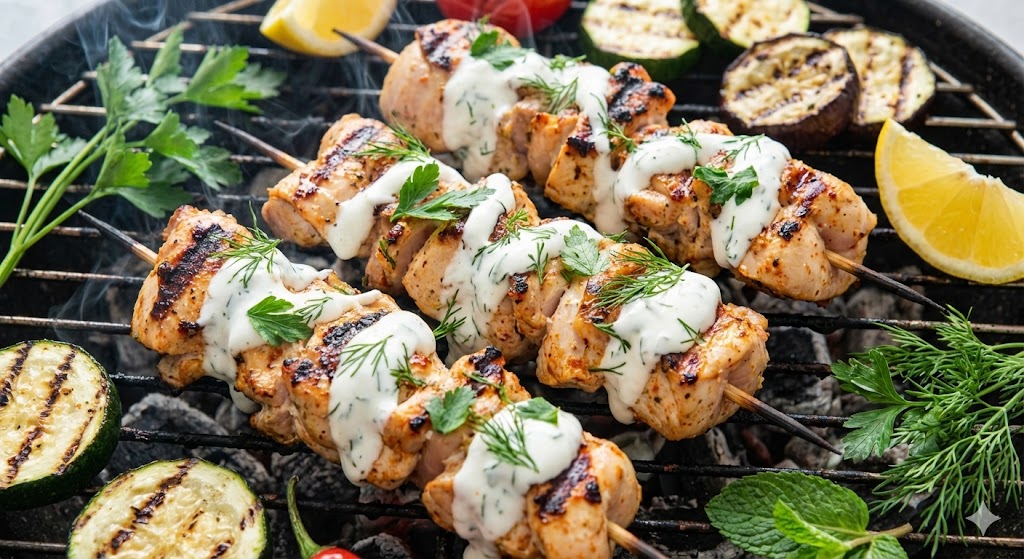 Шашлык из курицы